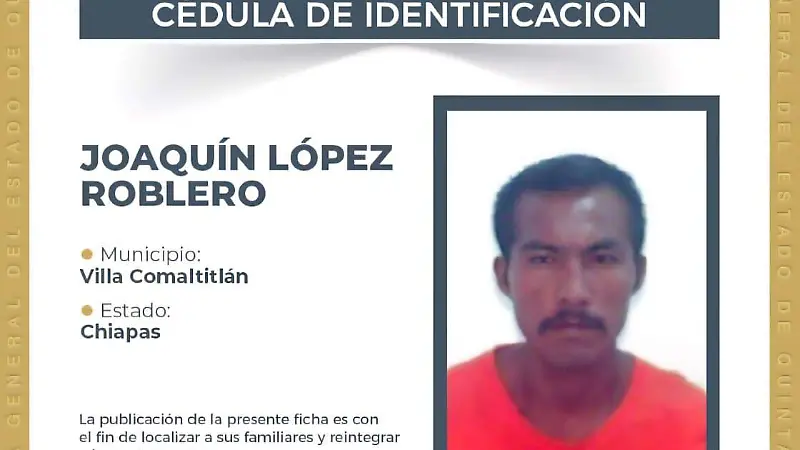 Cédula de ID JOAQUIN